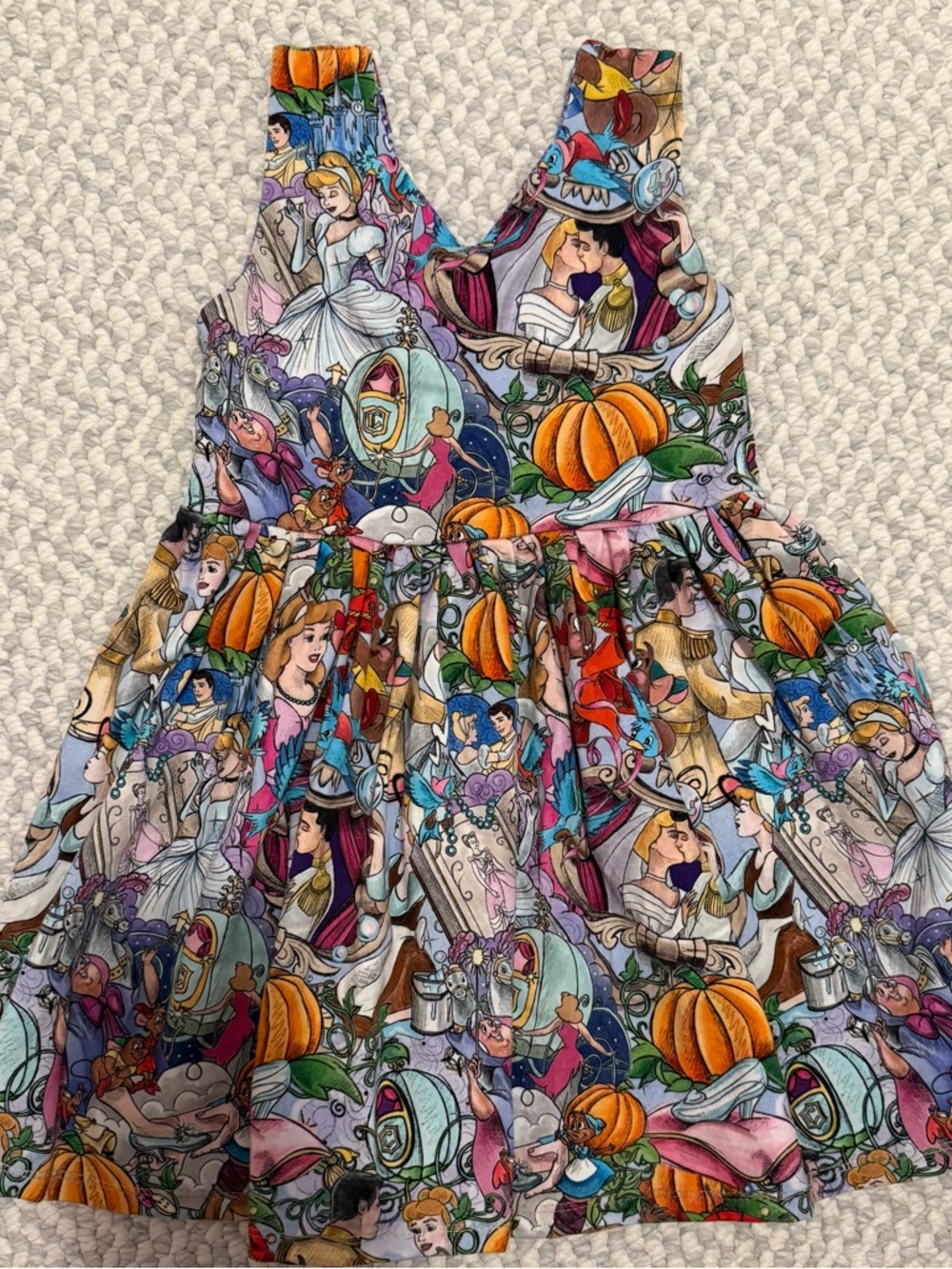 Cinderella custom bow back dress Paige’s Pretties